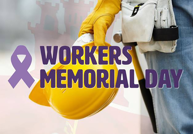 Workers' Memorial Day 28 april 2023