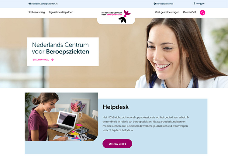 Helpdesk is verbeterd