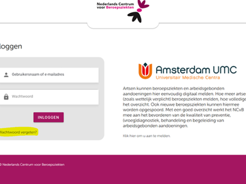 Melden niet mogelijk op donderdag 20 oktober vanwege inproductiename nieuw meldingsysteem