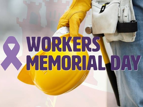 Workers' Memorial Day 28 april 2023
